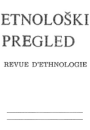 Cover for Etnološki pregled, vol. 11, 1973